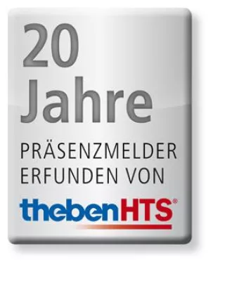 Bild: Theben feiert „20 Jahre Präsenzmelder. Das Original – von ThebenHTS.“