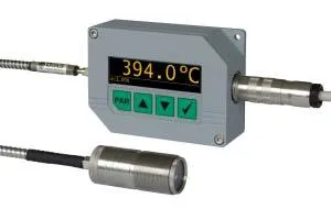 Bild: Neue Lichtwellenleiter-Pyrometer "Serie 11" – komplett von außen bedienbar
