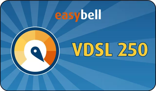 Bild: easybell bietet schnelleres VDSL mit 250 Mbit/s an