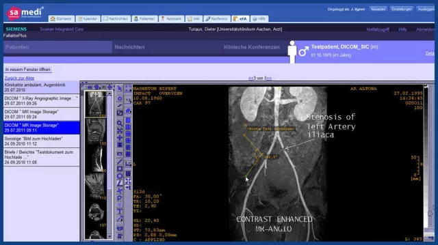 Elektronische FallAkte (eFA) Plus ermöglicht Ärzte-Konzile durch Video-Korrespondenz Bild: Elektronische FallAkte (eFA) Plus ermöglicht Ärzte-Konzile durch Video-Korrespondenz