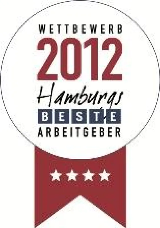 „Hamburgs beste Arbeitgeber 2012“ Vier-Sterne-Award