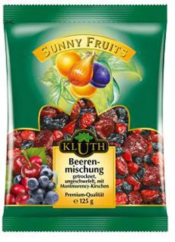 Bild: Der Beeren-Mix neu und exklusiv von Kluth