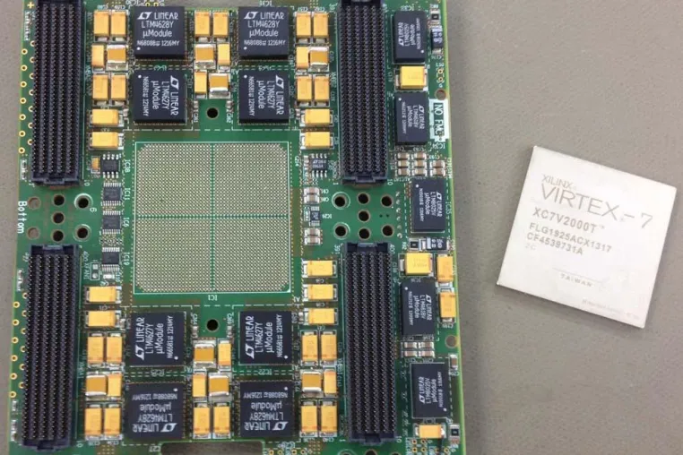 Häusermann fertigt HDI-Leiterplatte für FPGA-Modul von ProDesign Bild: Häusermann fertigt HDI-Leiterplatte für FPGA-Modul von ProDesign