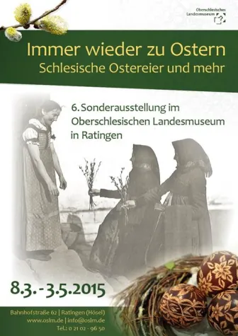 Osterei-Ausstellung ab 8.3. im Oberschlesischen Landesmuseum in Ratingen Bild: Osterei-Ausstellung ab 8.3. im Oberschlesischen Landesmuseum in Ratingen