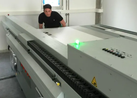 Bild: Ausbau der Produktion