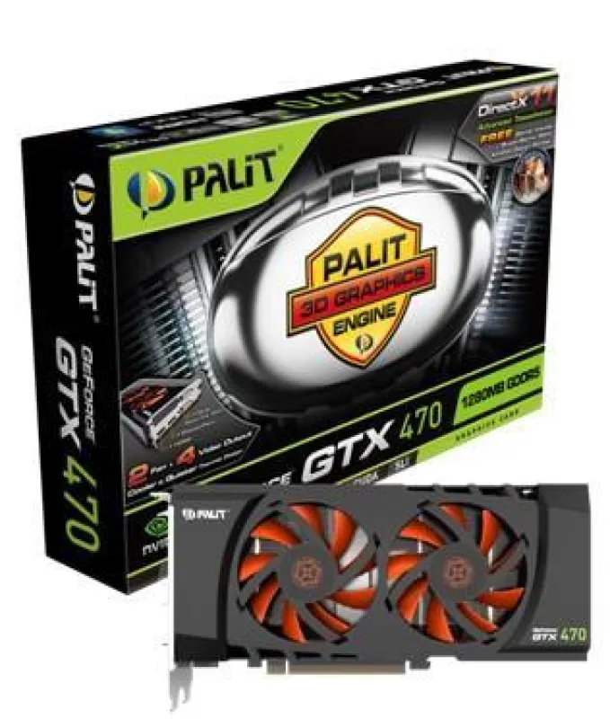 Palits neue GTX 470 im eigenen Design mit innovativem Kühlkonzept