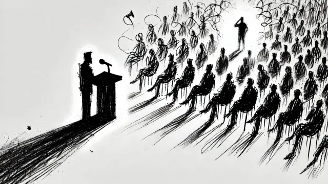 Bild: Wenn Politik das Wort übernimmt – Die unsichtbaren Lücken