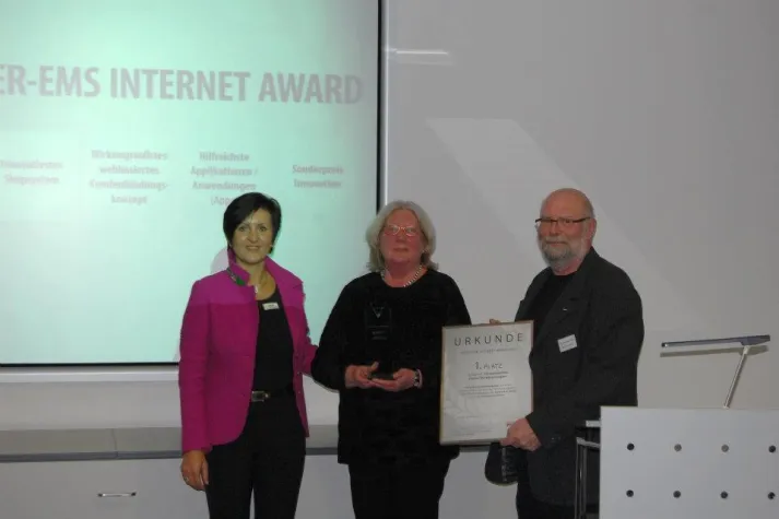 Bild: esens-360grad.de gewinnt beim 2. Weser-Ems-Internet Award