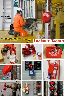 Bild: Lockout-Tagout Sicherheitsmaßnahmen schützen Leben!