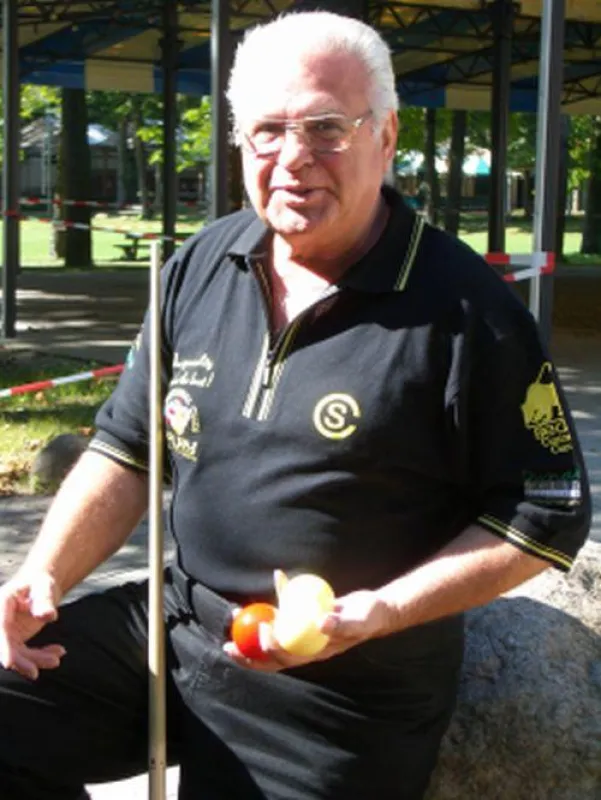 Stärkster Paderborner Billardspieler Herbert Paul