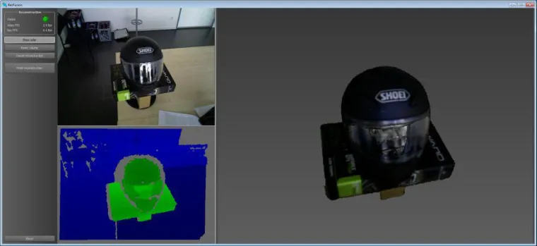 Bild: Neue 3D-Scansoftware für Kinect