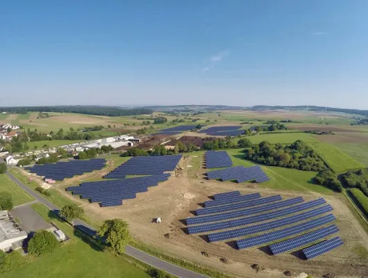Bild: Informationsveranstaltung zum Solarpark Lauterbach-Wallenrod