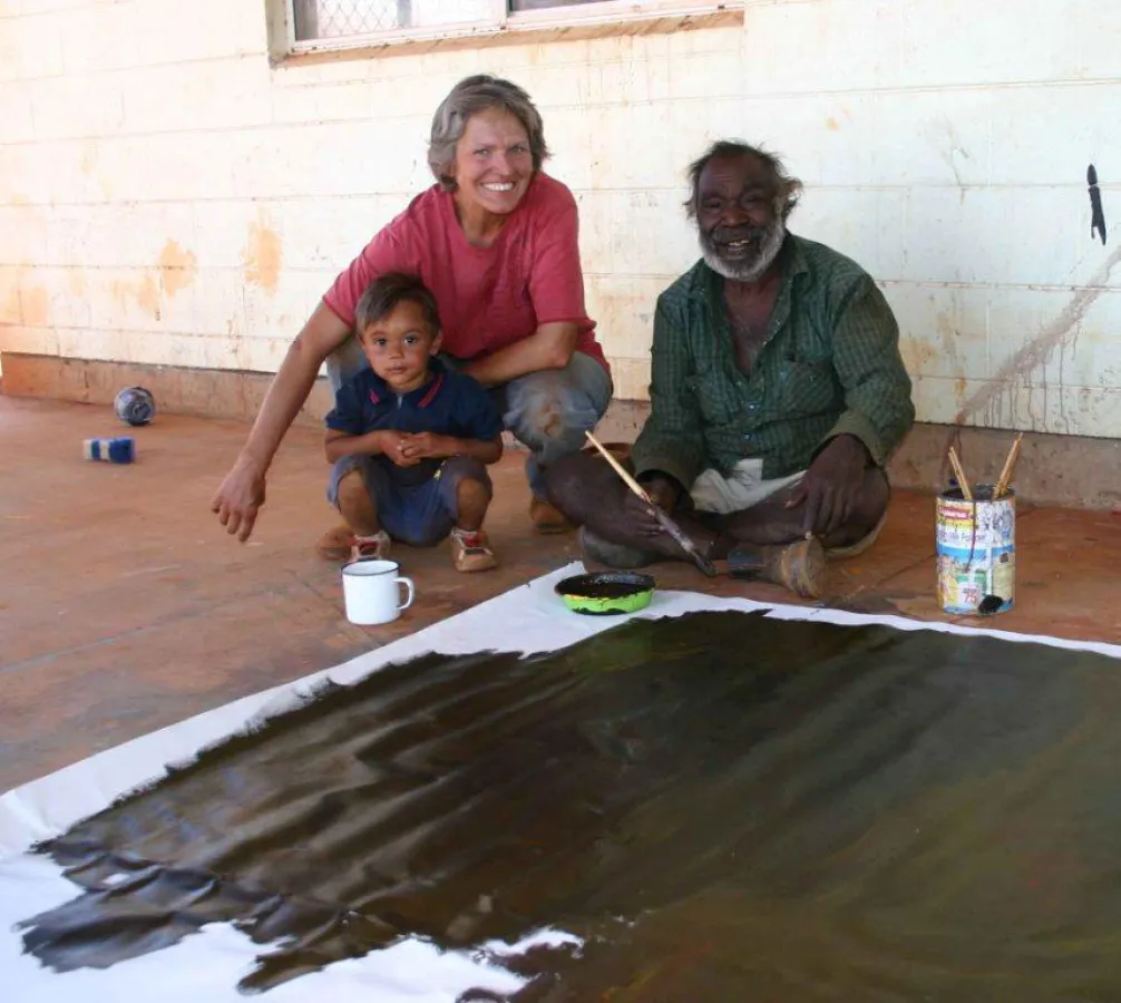 ABORIGINAL-ART von Lena Nambula für A.M.S. Alle MitSamme(l)n