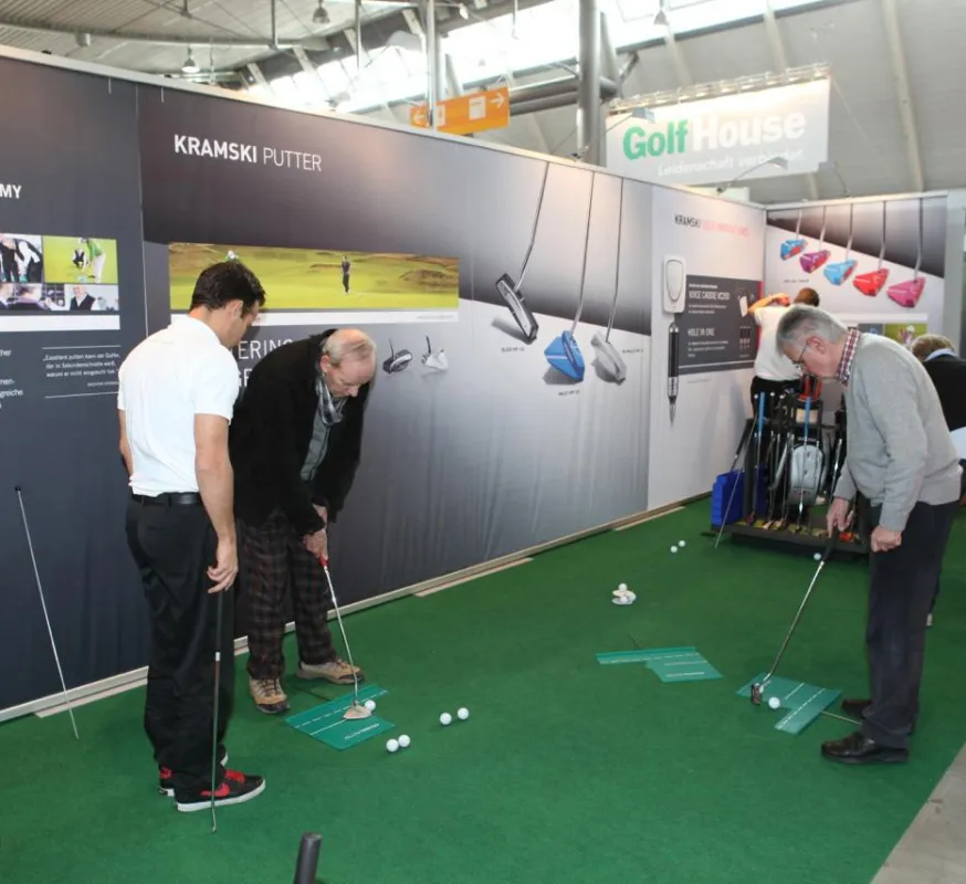 KRAMSKI PUTTER CMT Messestand