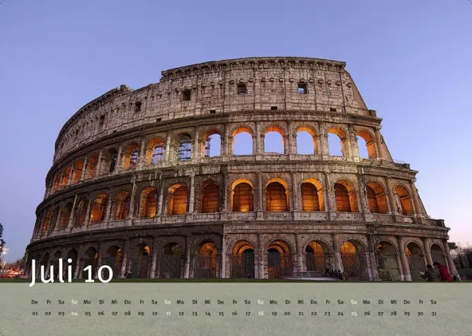 Bild: Fotokalender jetzt auch mit Spot-Lack oder 3D-Lack