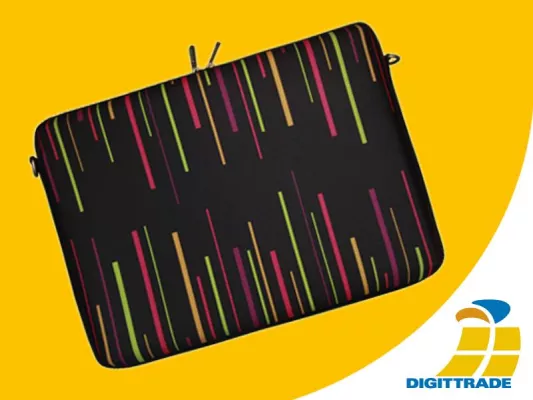 Bild: DIGITTRADE setzt bei Notebook Sleeve „Colours“ auf Neonfarben – und liegt damit voll im Trend
