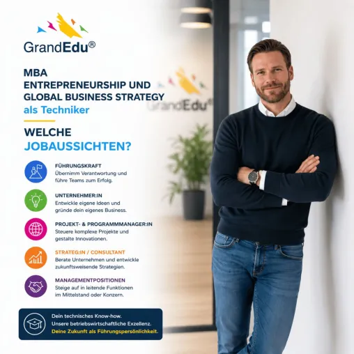Bild: Vom Techniker zur strategischen Führungskraft: Technischer Betriebswirt und MBA eröffnen Karriereperspektiven
