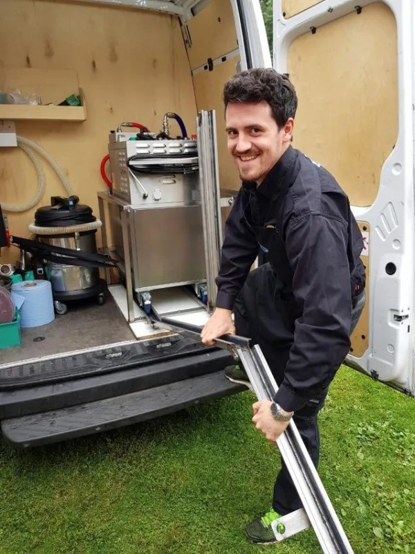 Hans Harbers ist begeisterter Filtafry-Franchisepartner im Südwesten Deutschlands
