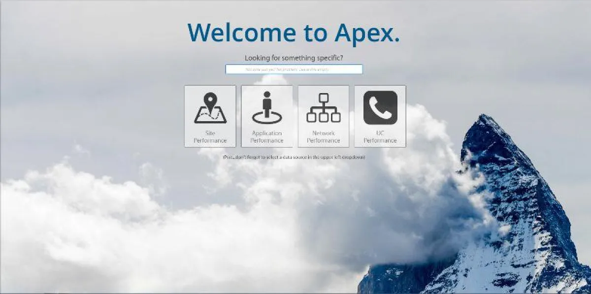 VIAVI Observer Apex Oberfläche