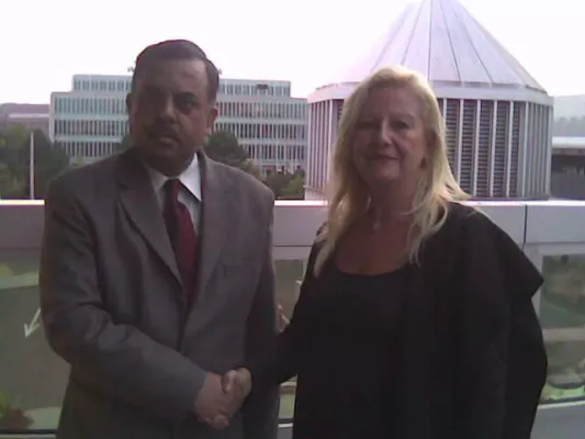 Bild: Unternehmerin aus Österreich  repräsentiert Weltorganisation für KMU bei der UNIDO in Wien