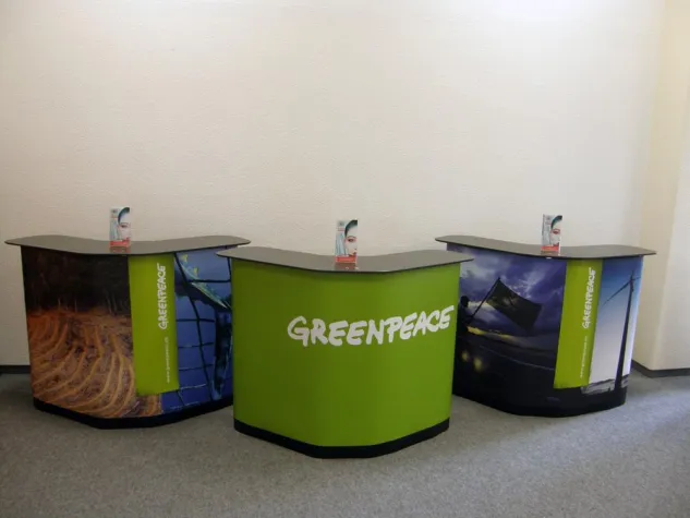 Greenpeace setzt auf nachhaltige Produkte Bild: Greenpeace setzt auf nachhaltige Produkte