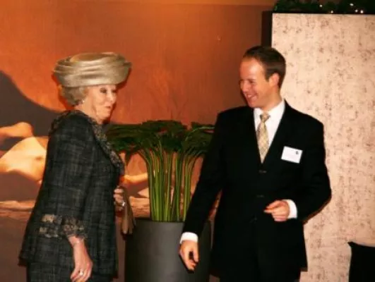 Bild: Königin eröffnet Neubau der NHTV Internationale Fachhochschule in Breda/Niederlande