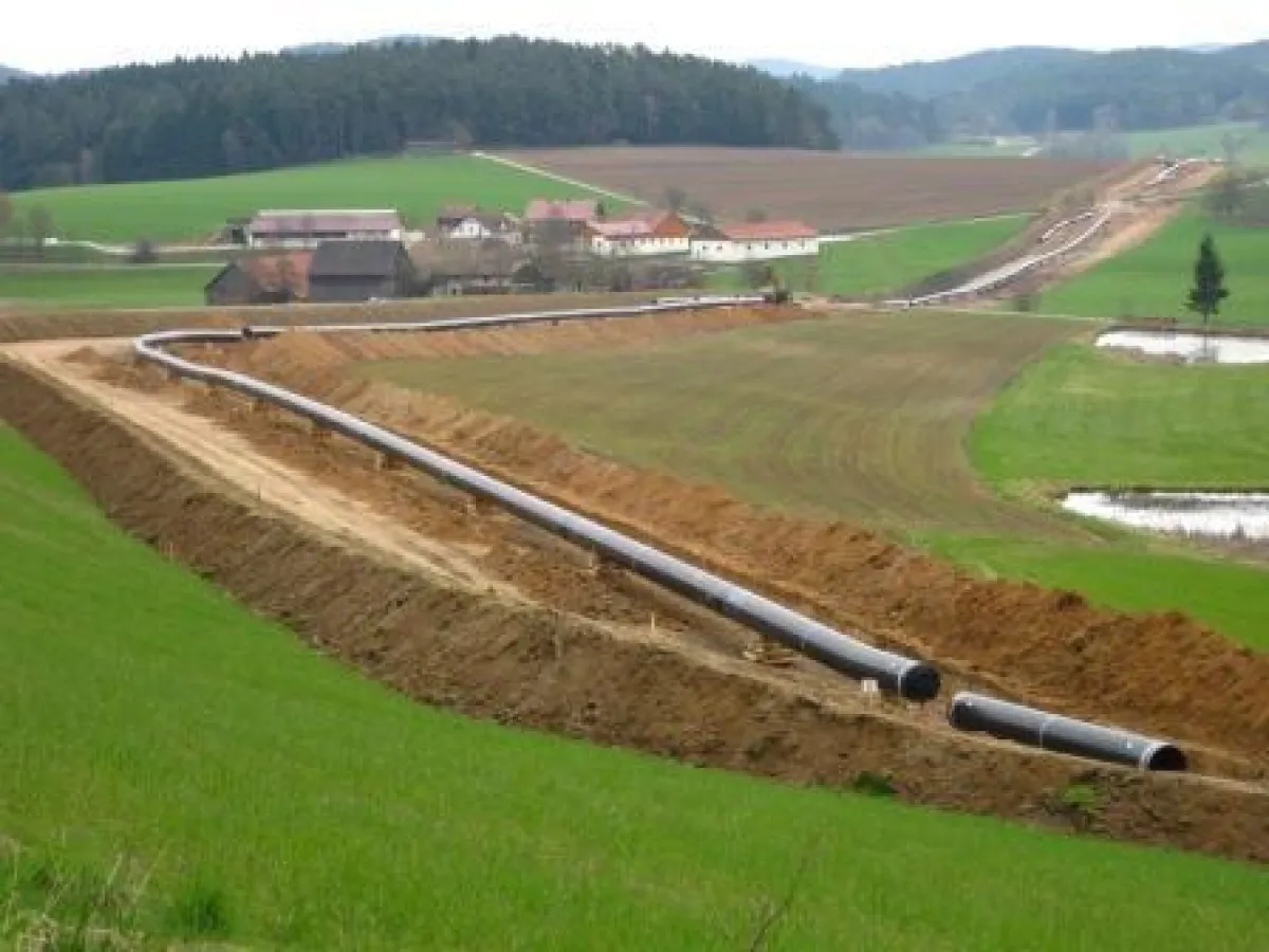 72 Kilometer lang ist die Trasse der SDW Pipeline