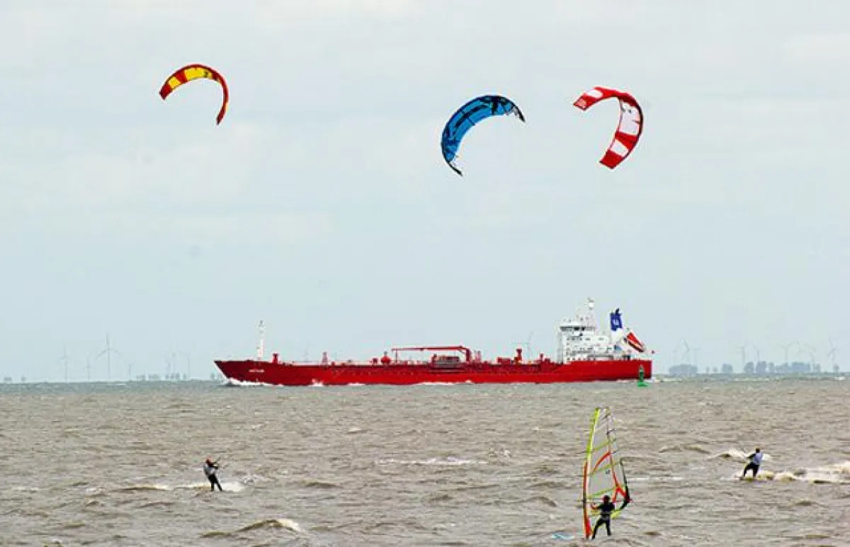 Kitesurfen in Cuxhaven
