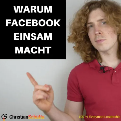Bild: WARUM FACEBOOK EINSAM MACHT