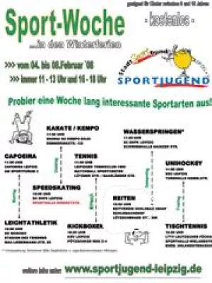Bild: Stadtsportbund Leipzig - Sportlicher Nachmittag