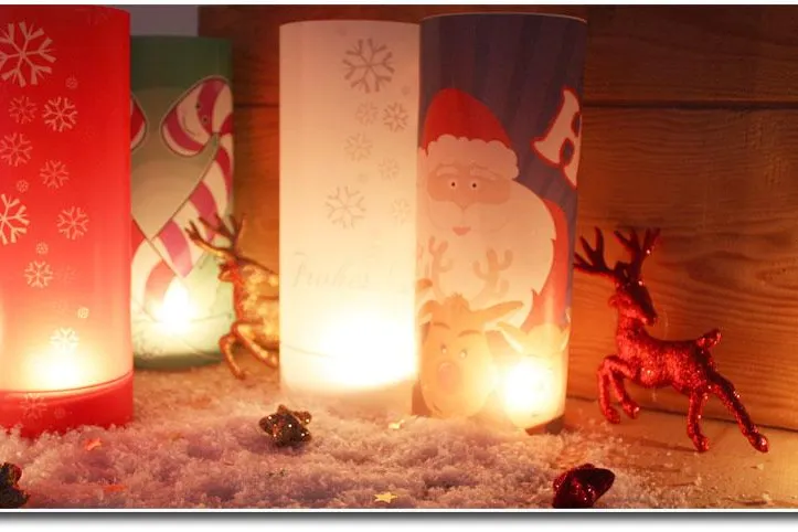 Bild: Deko Windlichter Weihnachten als Weihnachtsdeko