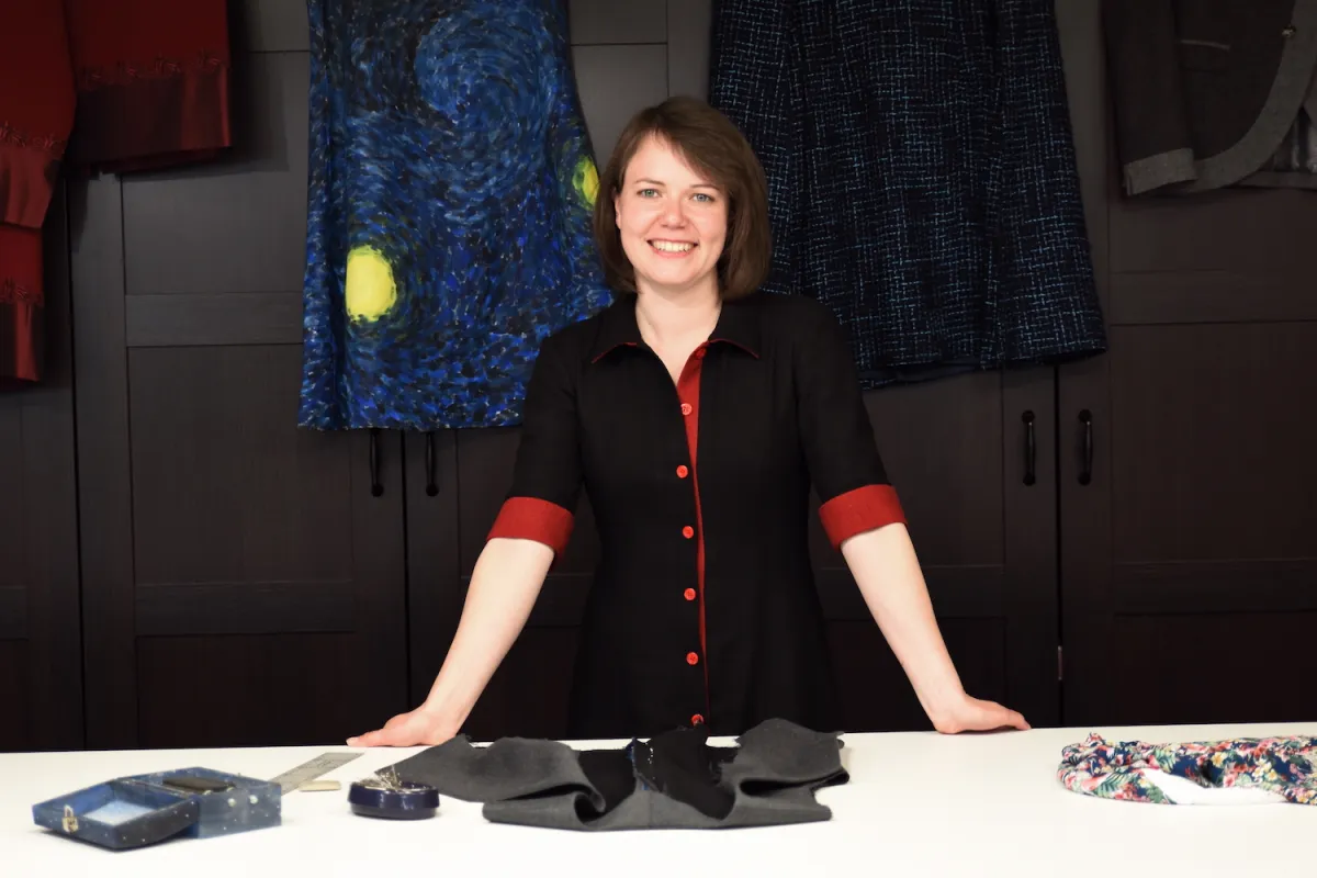 Lea Baltner: Maßschneidemeisterin mit breitem Portfolio. (© Maßatelier Tailored, Inh. Lea Baltner)