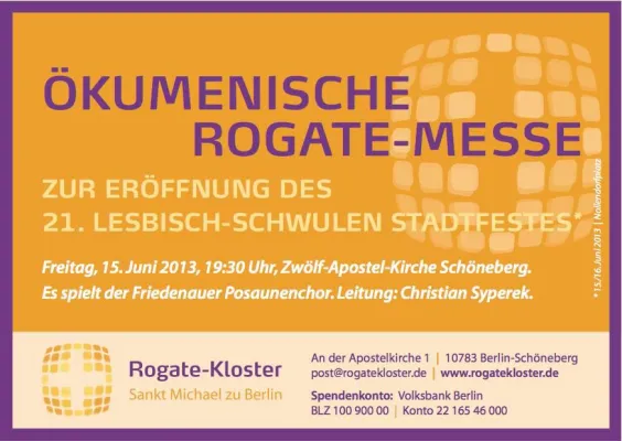 Stadtfest: Jenseits von Eden - Gottesdienst zur Eröffnung am Freitag Bild: Stadtfest: Jenseits von Eden - Gottesdienst zur Eröffnung am Freitag