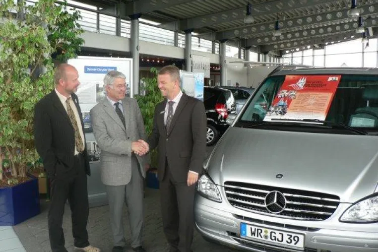 Bild: Mercedes Benz Wernigerode als aktiver Kulturförderer auch beim Johannes-Brahms-Chorfestival mit dabei