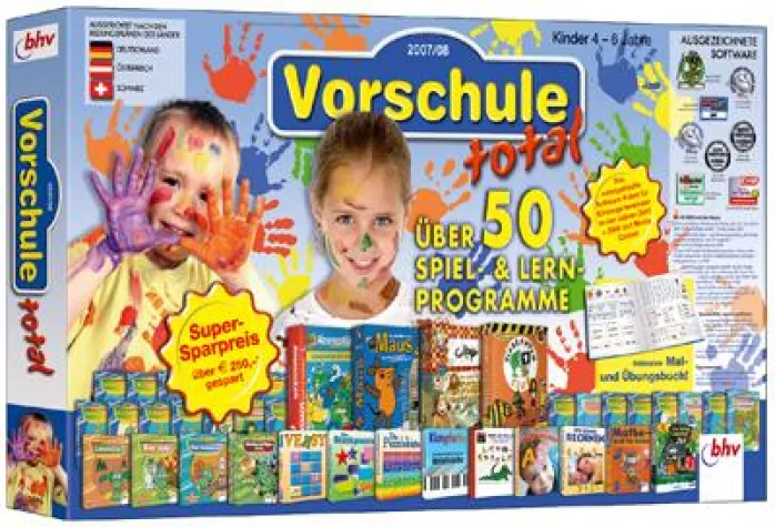 Bild: Vorschule total 2007/08 mit Tigerente, Maus & Co.
