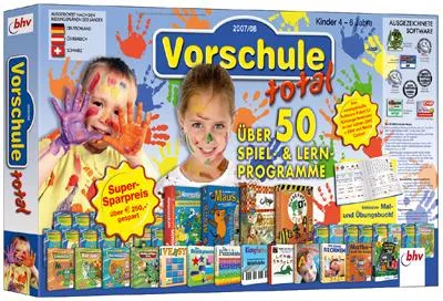 Bild: Vorschule total 2007/08 mit Tigerente, Maus & Co.