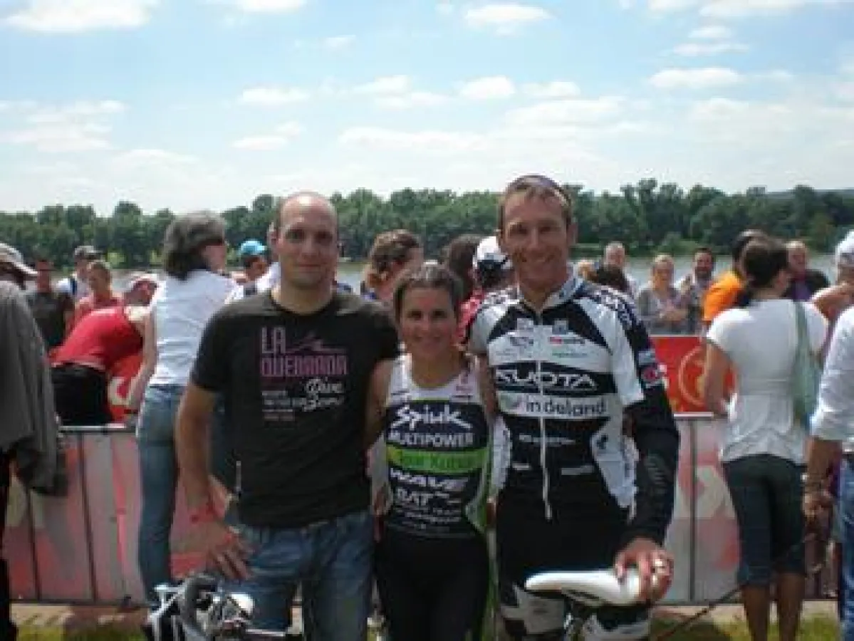 Die Siegerstaffel - Ramon Berndt, Virginia Berasategui und Björn Glasner (v.l.n.r.)