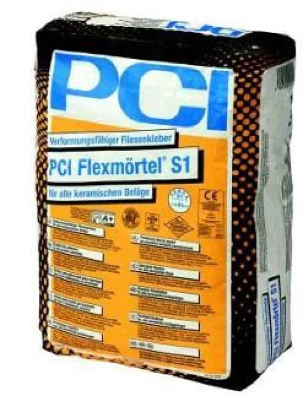 Der PCI Flexmörtel S1 ist geschmeidig in der Verarbeitung.