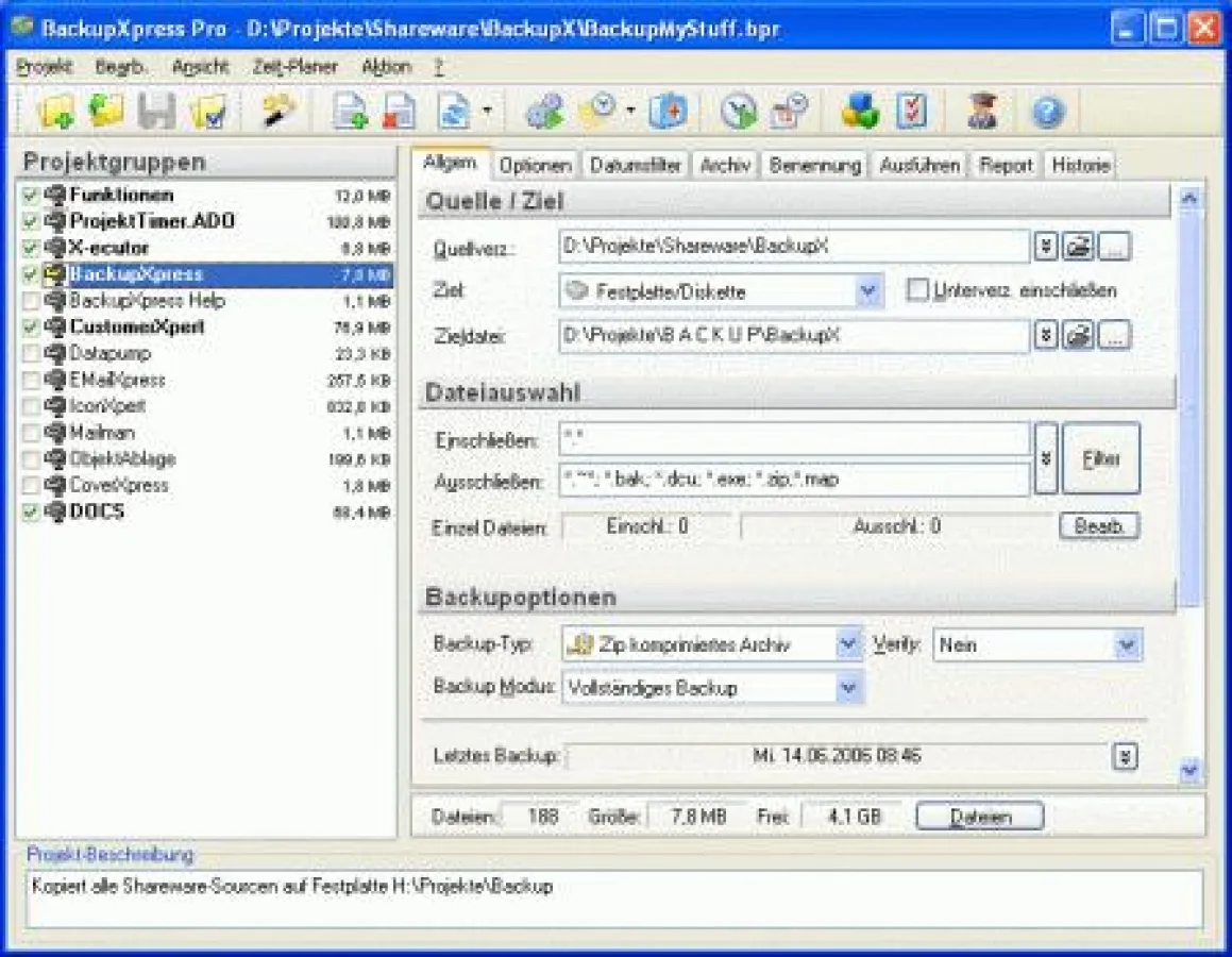 BackupXpress V3.0 im neuen Look