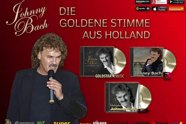 Johnny Bach mit Gold- und Platin-Award prämiert Bild: Johnny Bach mit Gold- und Platin-Award prämiert