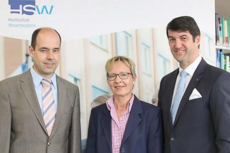 Bild: Neues Präsidium der Hochschule Weserbergland gewählt