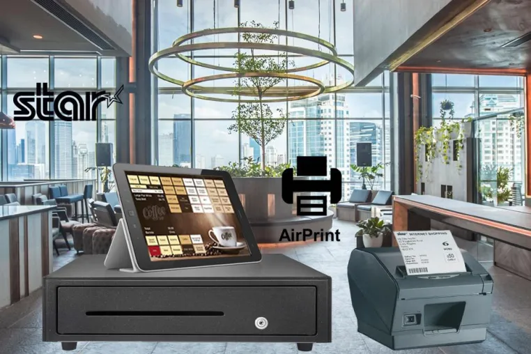 Bild: Star Micronics gibt Einführung von POS-Drucker TSP847II AirPrint™ bekannt
