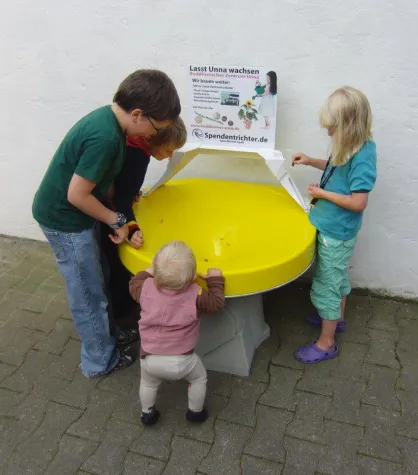 Bild: Europas größtes Angebot an Spendentrichtern