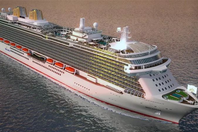 Die neue Britannia von P&O Cruises bietet mehr und speziell entworfene Einzelkabinen Bild: Die neue Britannia von P&O Cruises bietet mehr und speziell entworfene Einzelkabinen