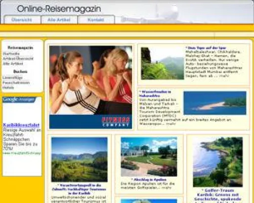 Neues Internet-Reisemagazin öffnet seine Pforten Bild: Neues Internet-Reisemagazin öffnet seine Pforten