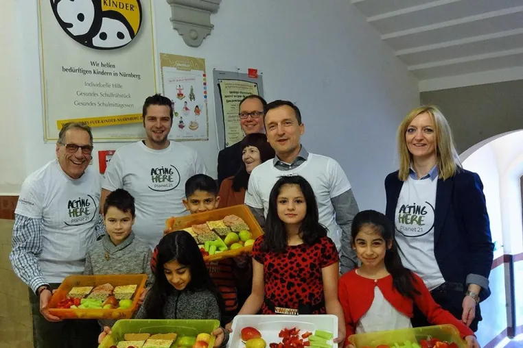 Bild: PLANET 21 DAY: AccorHotels aus Nürnberg, Erlangen und Fürth unterstützen „Gesundes Schulfrühstück“