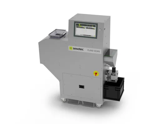 Bild: Minutenschnelle Qualitätsanalyse von Kunststoff-Flakes und -Mahlgütern