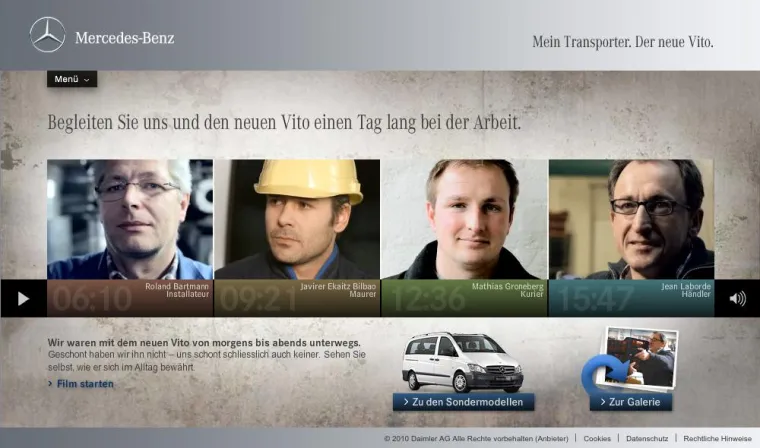 Bild: Syzygy gewinnt Online-Etat von Mercedes-Benz Vans