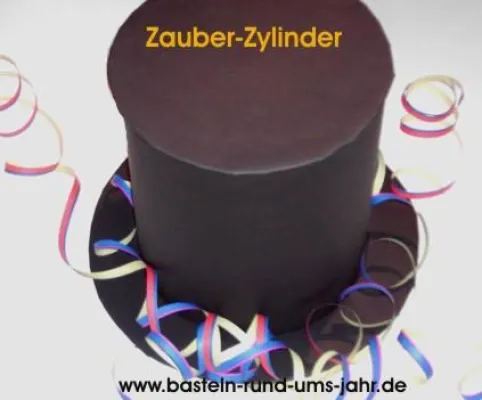 Bild: Faschingshut und Faschingsmaske selber basteln