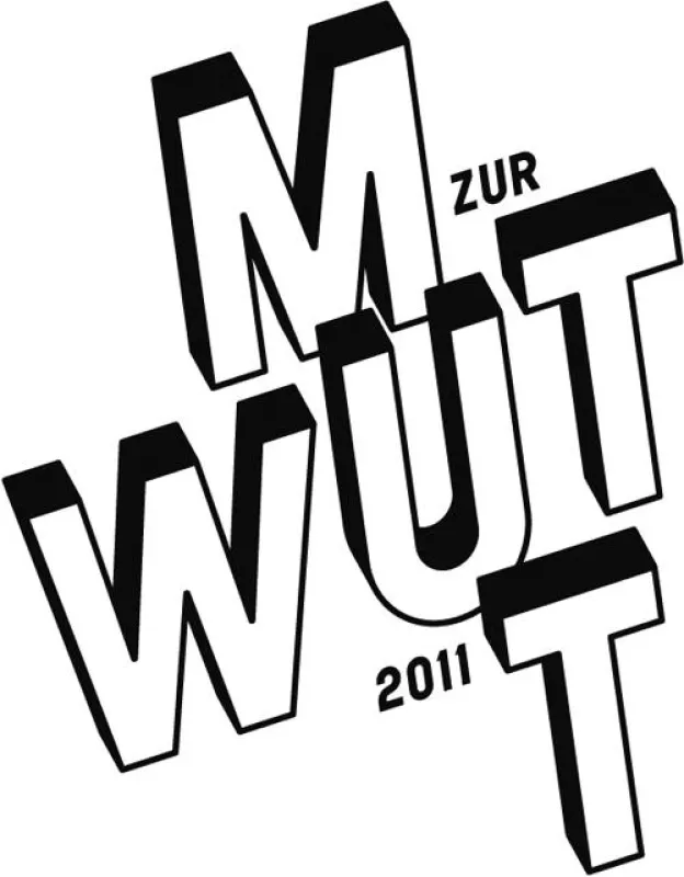 Logo Mut zur Wut 2011, Gestaltung: Erich Brechbühl